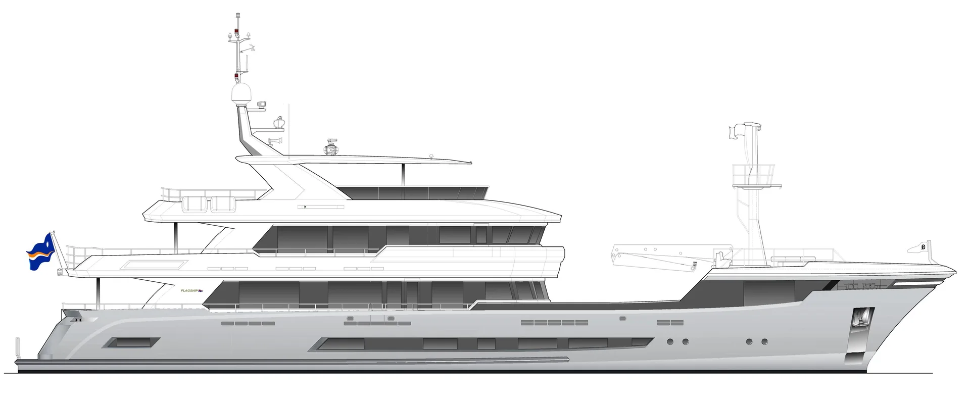 2026 EXPEDITION 43M LONG RANGE MOTORYACHT - Image 1