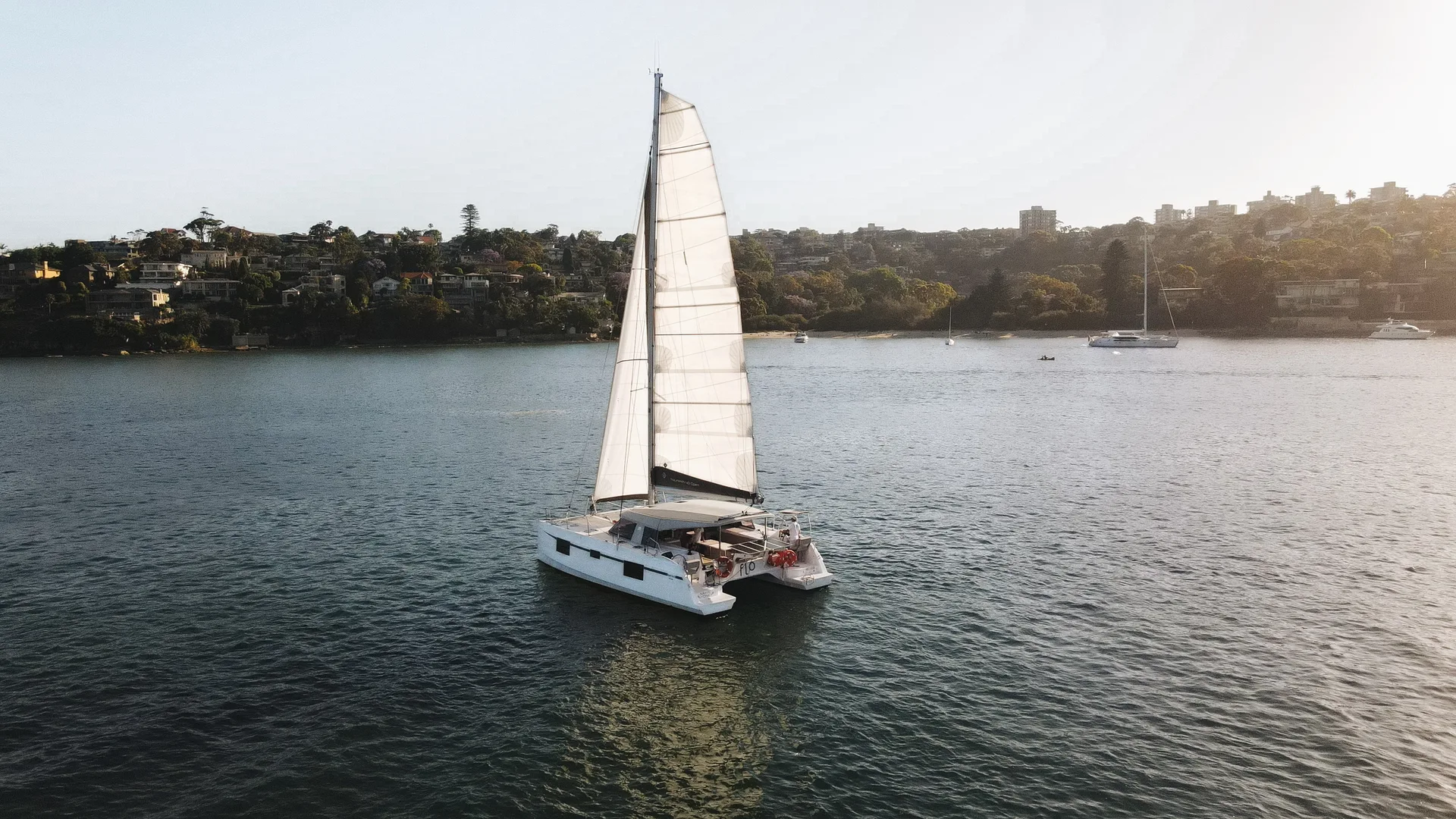 FLO (AUS) at anchor