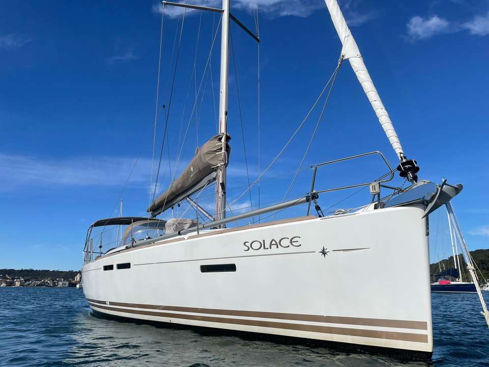 SOLACE at anchor
