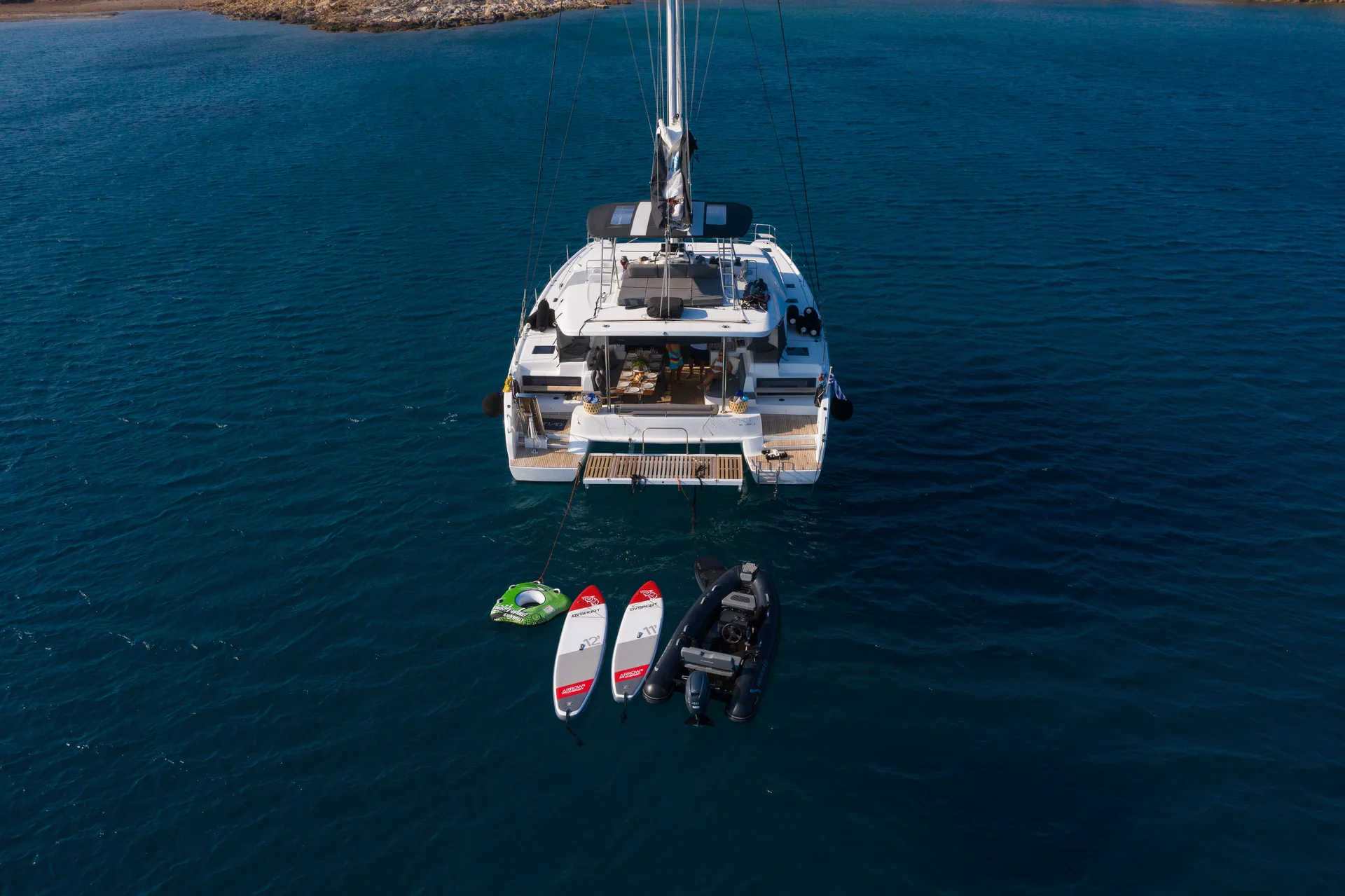 NOMAD II at anchor