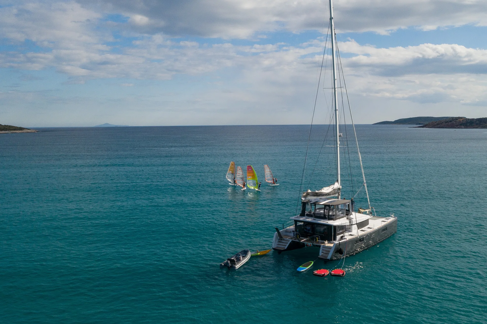 NOMAD at anchor