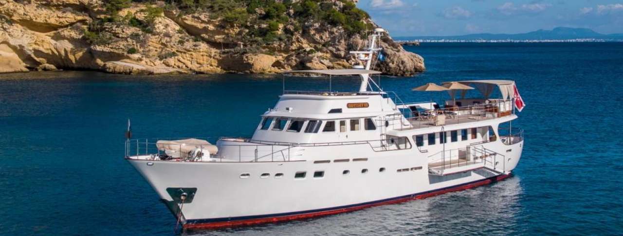 ODYSSEY III at anchor