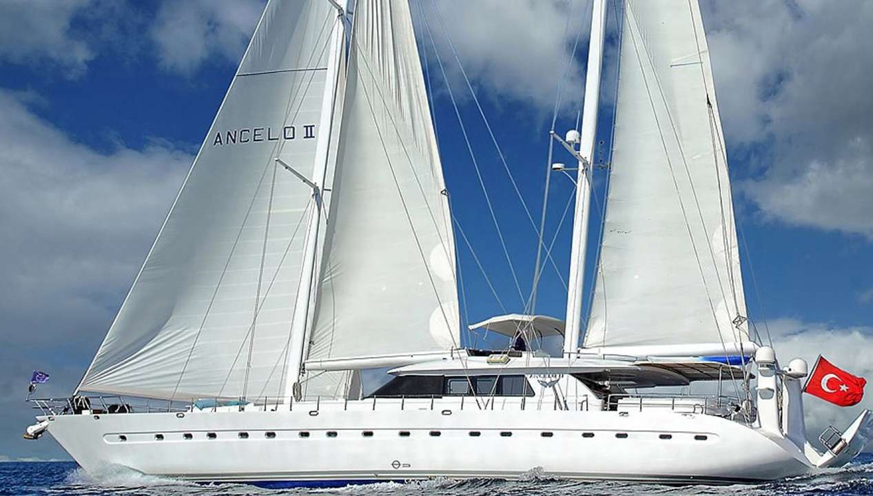 ANGELO II at anchor