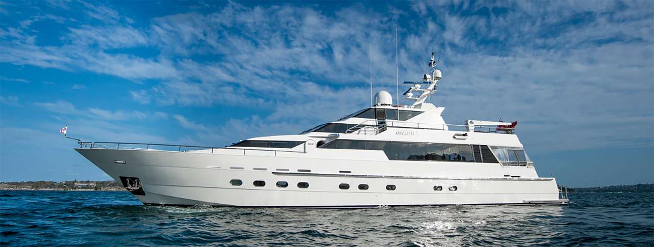 OSCAR II at anchor