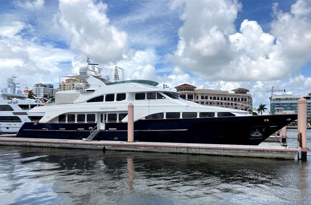 POUR ANOTHER at anchor