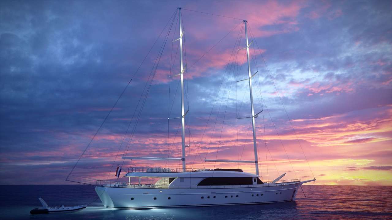 LOVE STORY at anchor