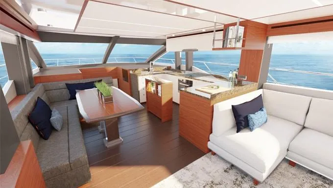 JOHNSON MOTOR YACHT W/FLYBRIDGE - Image 3