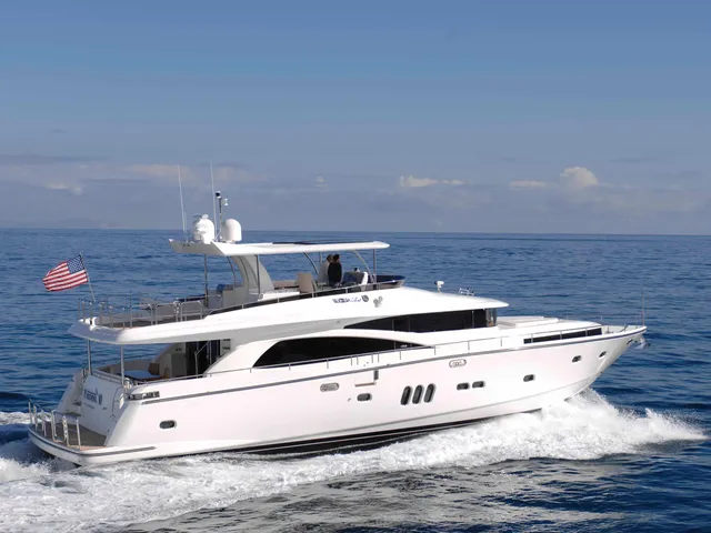 JOHNSON MOTOR YACHT W/HYDRAULIC PLATFORM