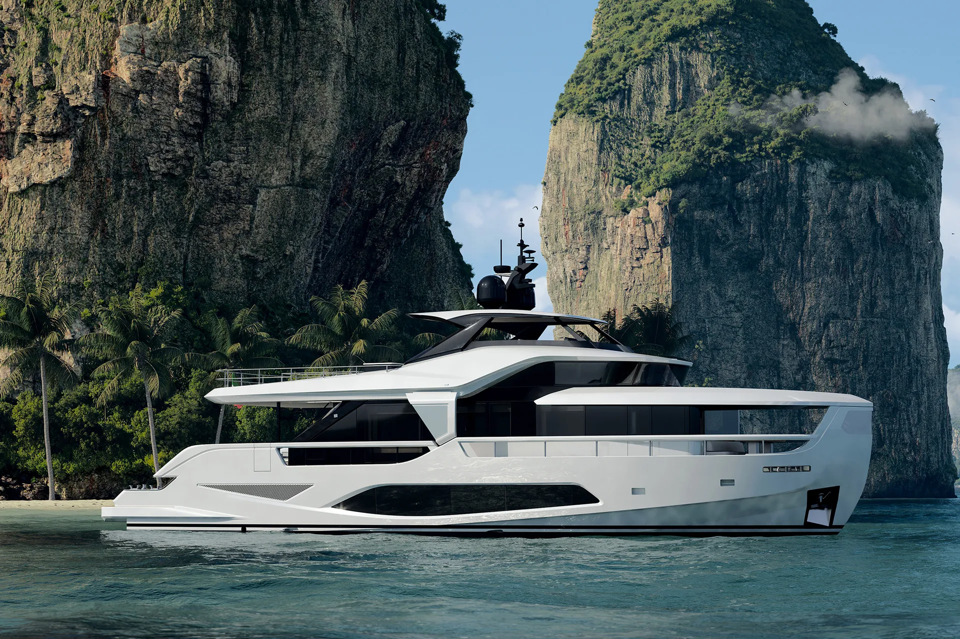 FERRETTI YACHTS INFYNITO 80 - Image 3