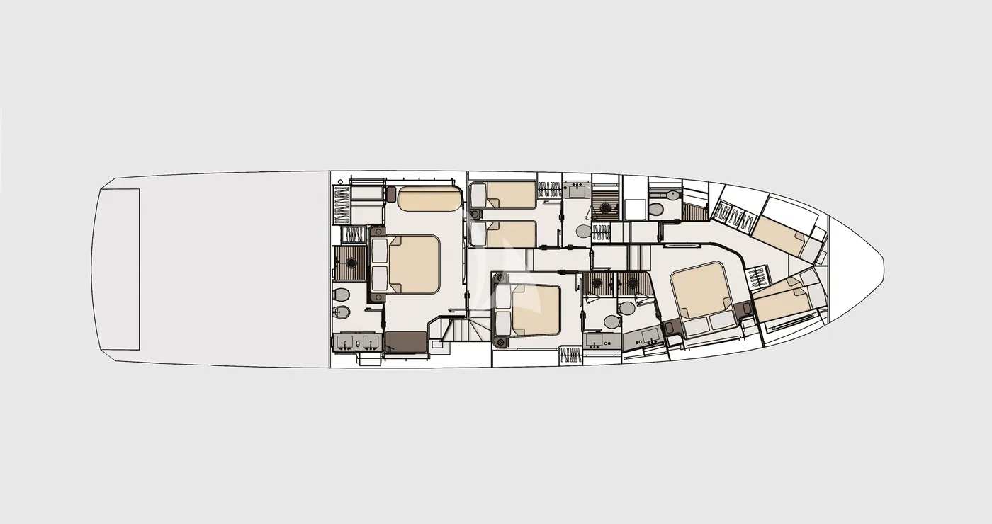 PREWI, deck plan 3