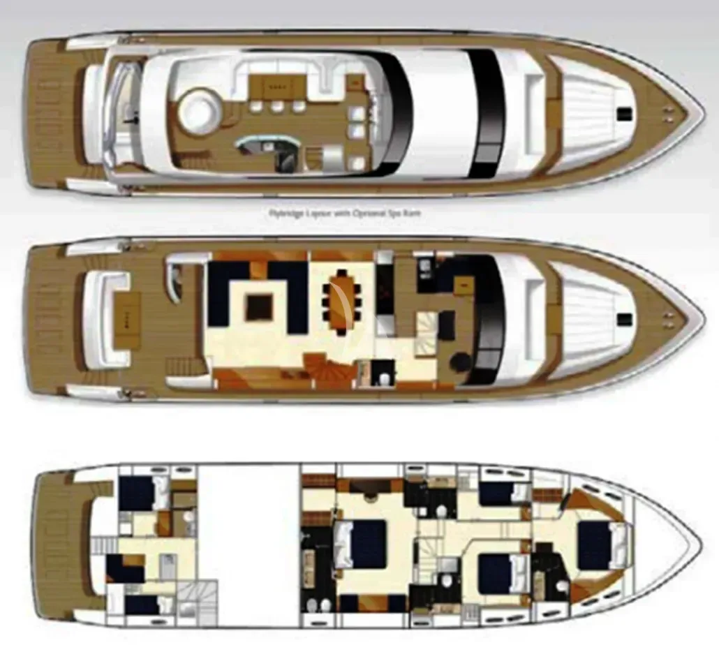 INSIEME, deck plan 1