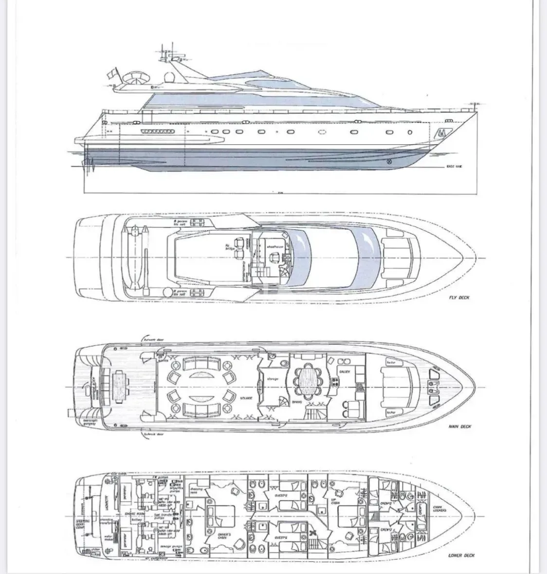 ILLYA F, deck plan 1