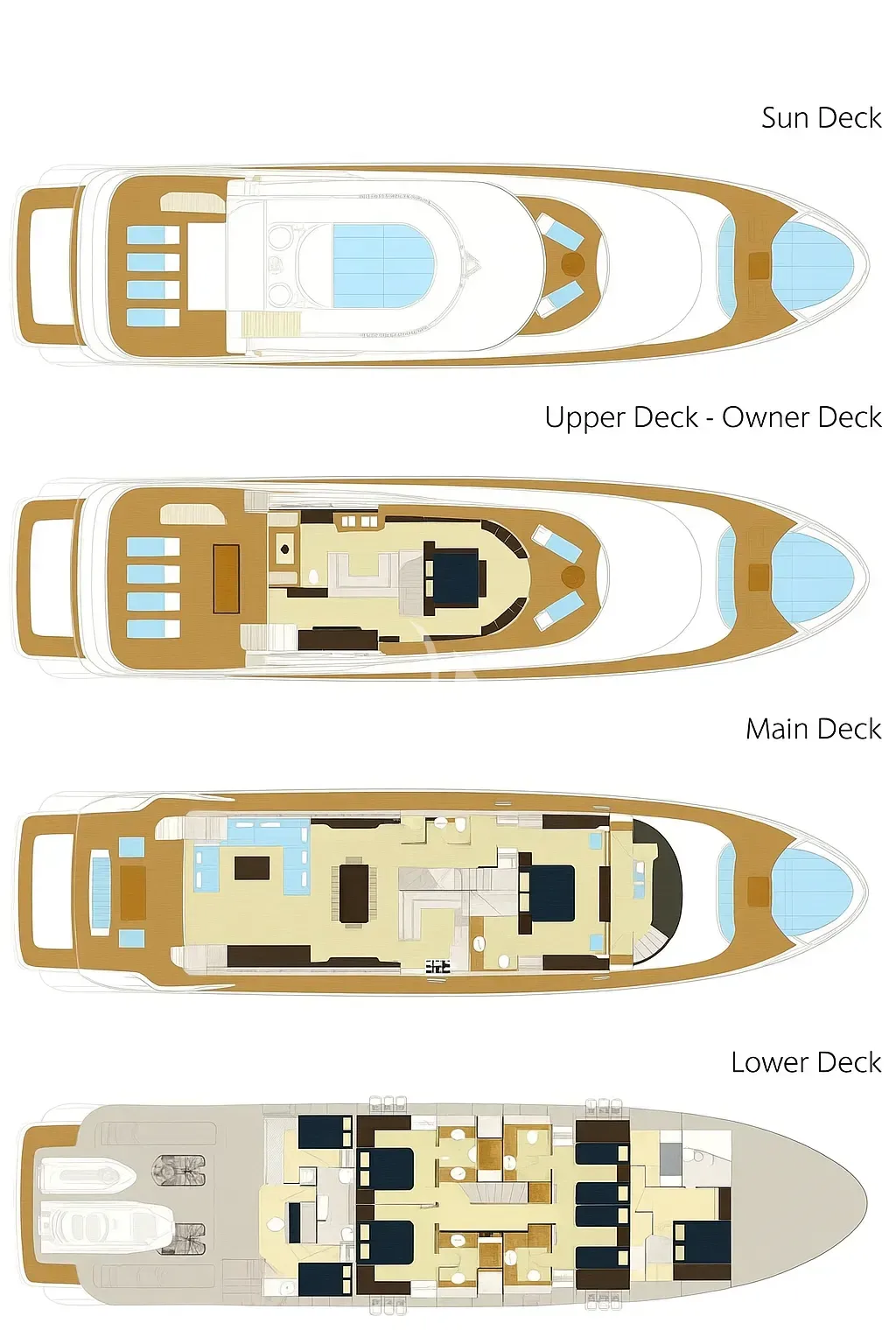 GATSBY, deck plan 1