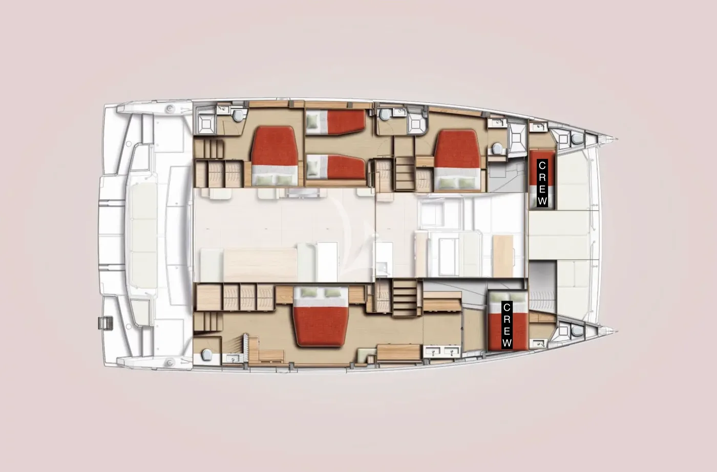 MILLENNIUM FALCON II, deck plan 1