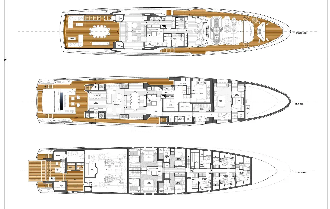 MY MAYVA, deck plan 2