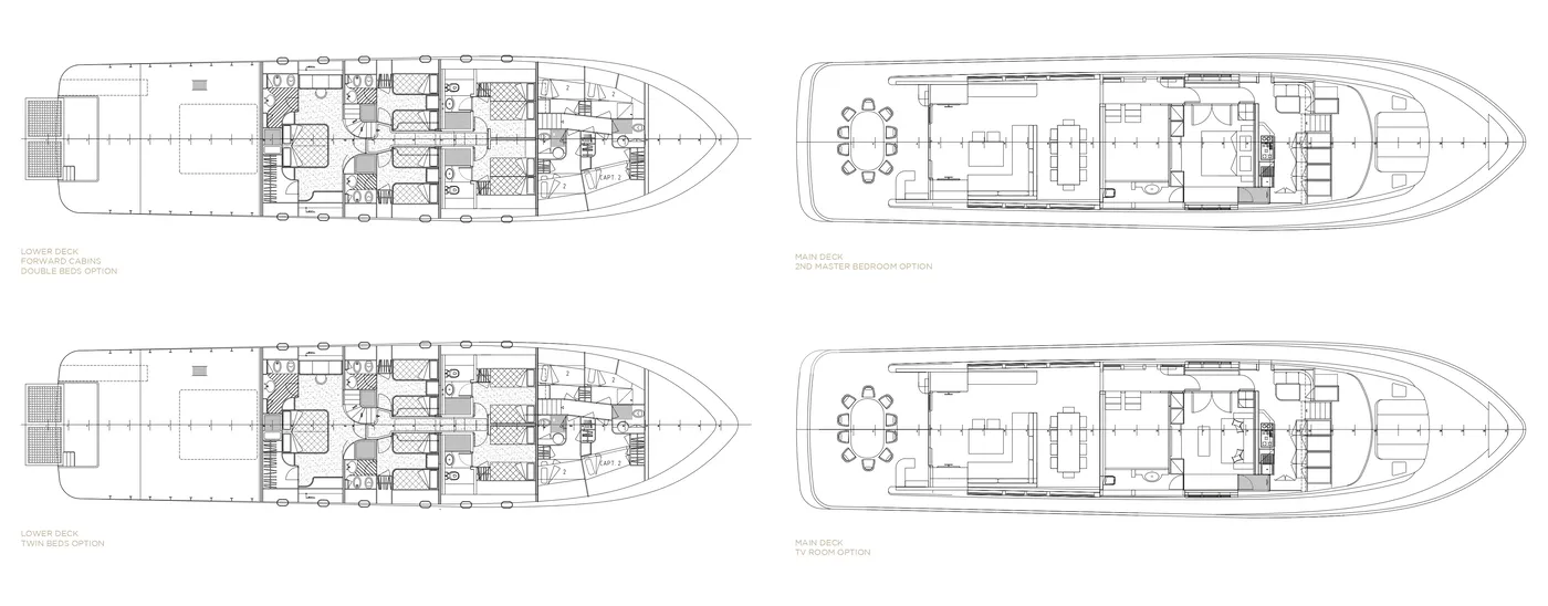 SUMMER FUN, deck plan 1
