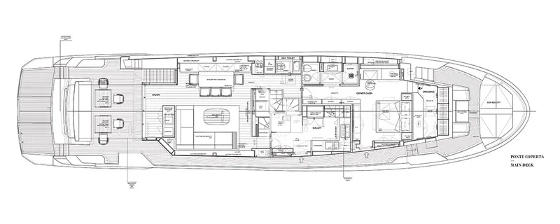 SAAM II, deck plan 2
