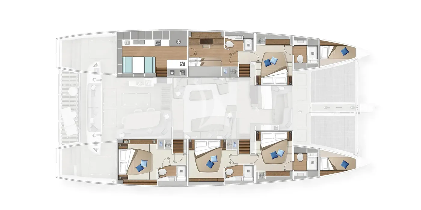 DAIQUIRI, deck plan 2