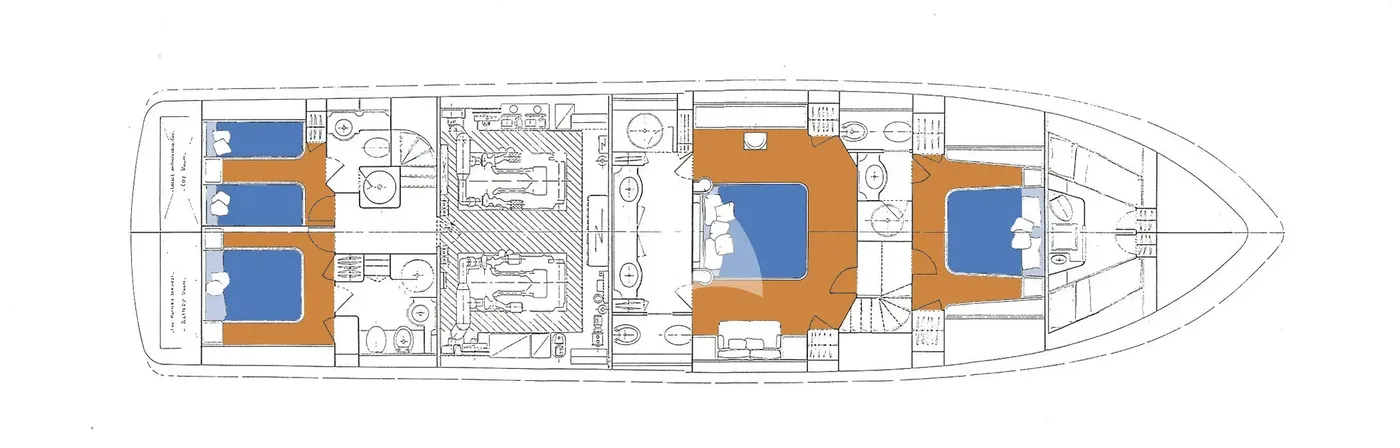 PHANTOM, deck plan 2