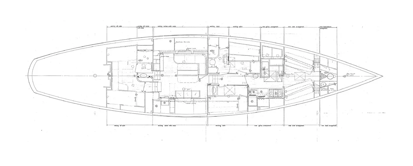 GAEL I, deck plan 1
