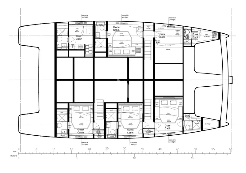 SUNBREEZE, deck plan 2