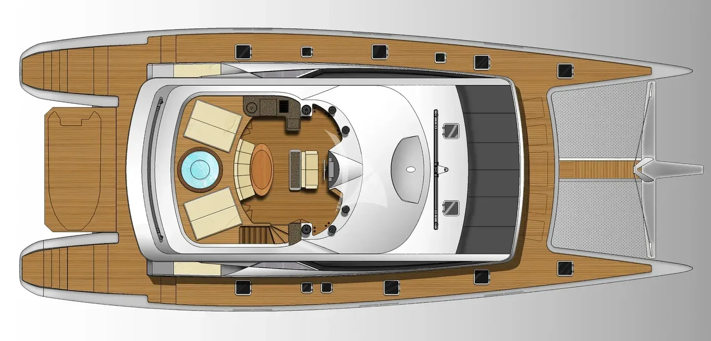 CARTOUCHE, deck plan 1