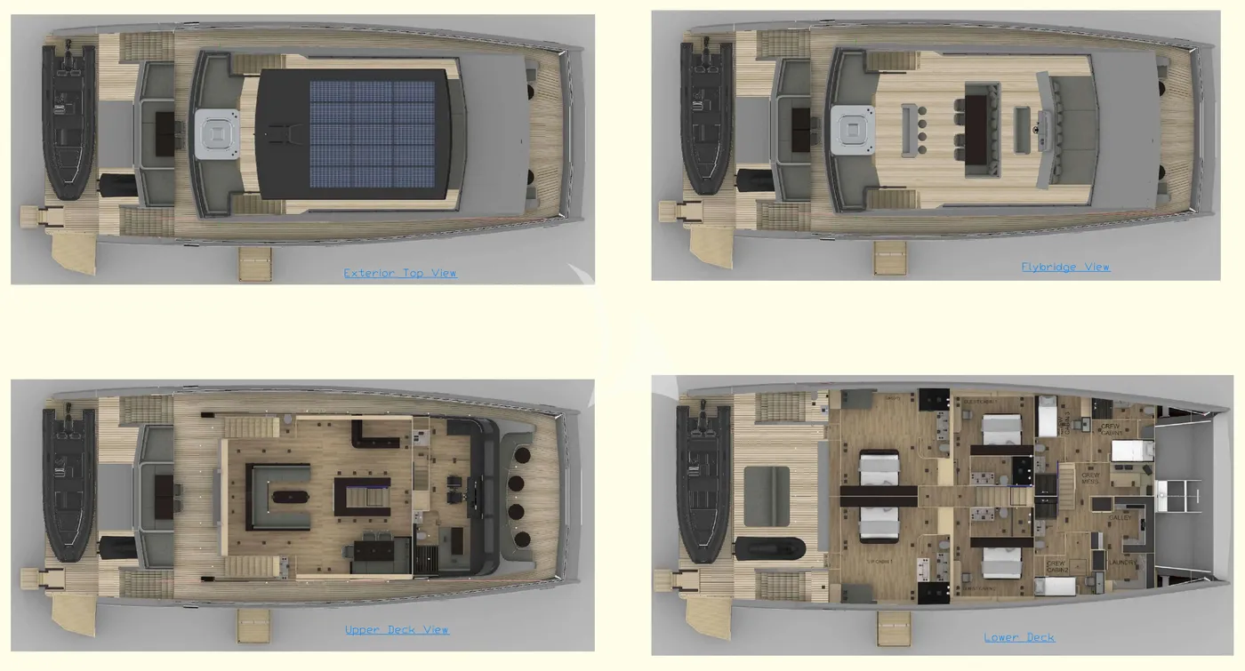 FUNKY CHOICE, deck plan 1