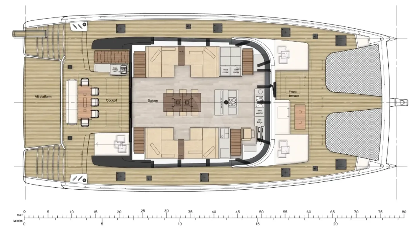 SHADES OF GREY, deck plan 2