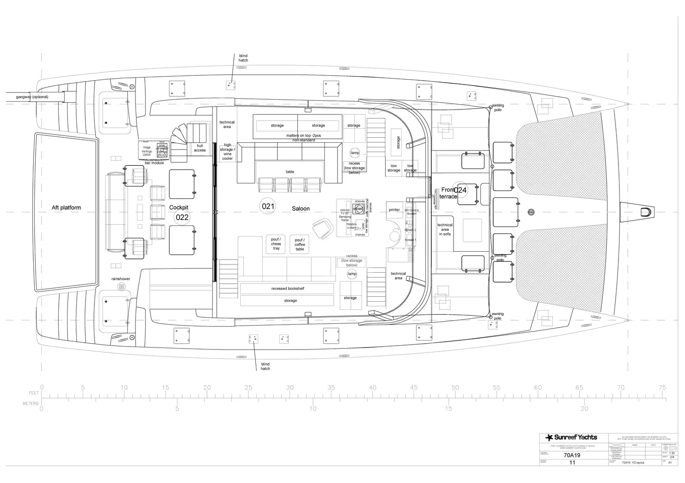SEA BLISS, deck plan 2