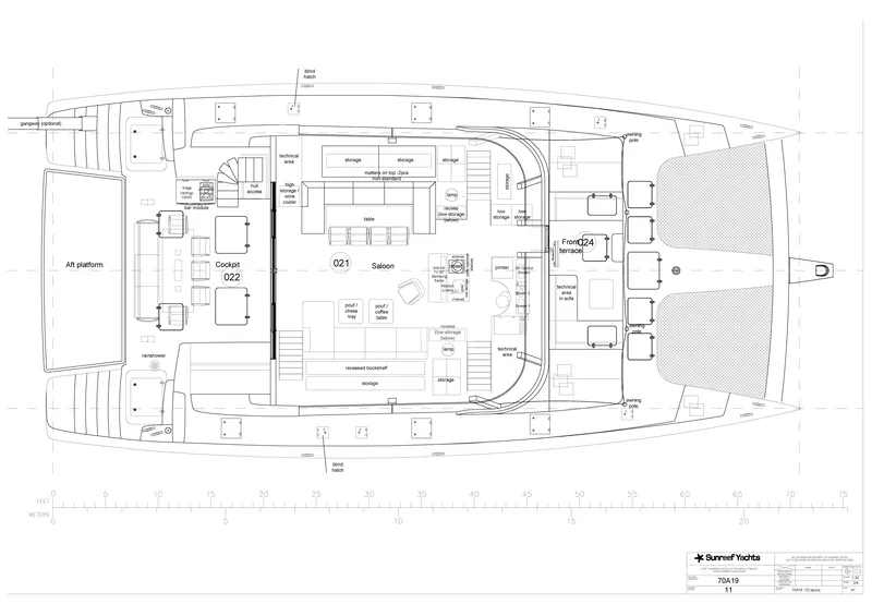 SEA BLISS, deck plan 2
