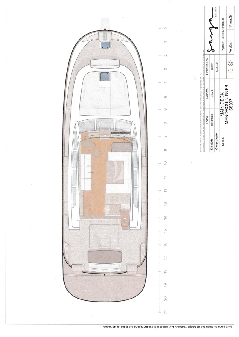 CLOUD 9, deck plan 2