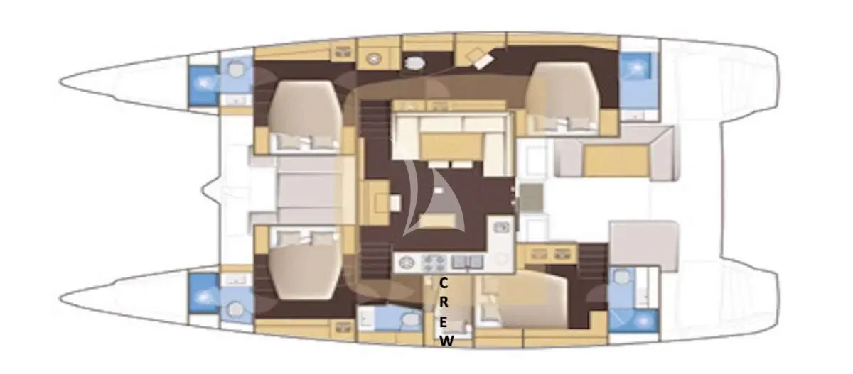 FLO, deck plan 1