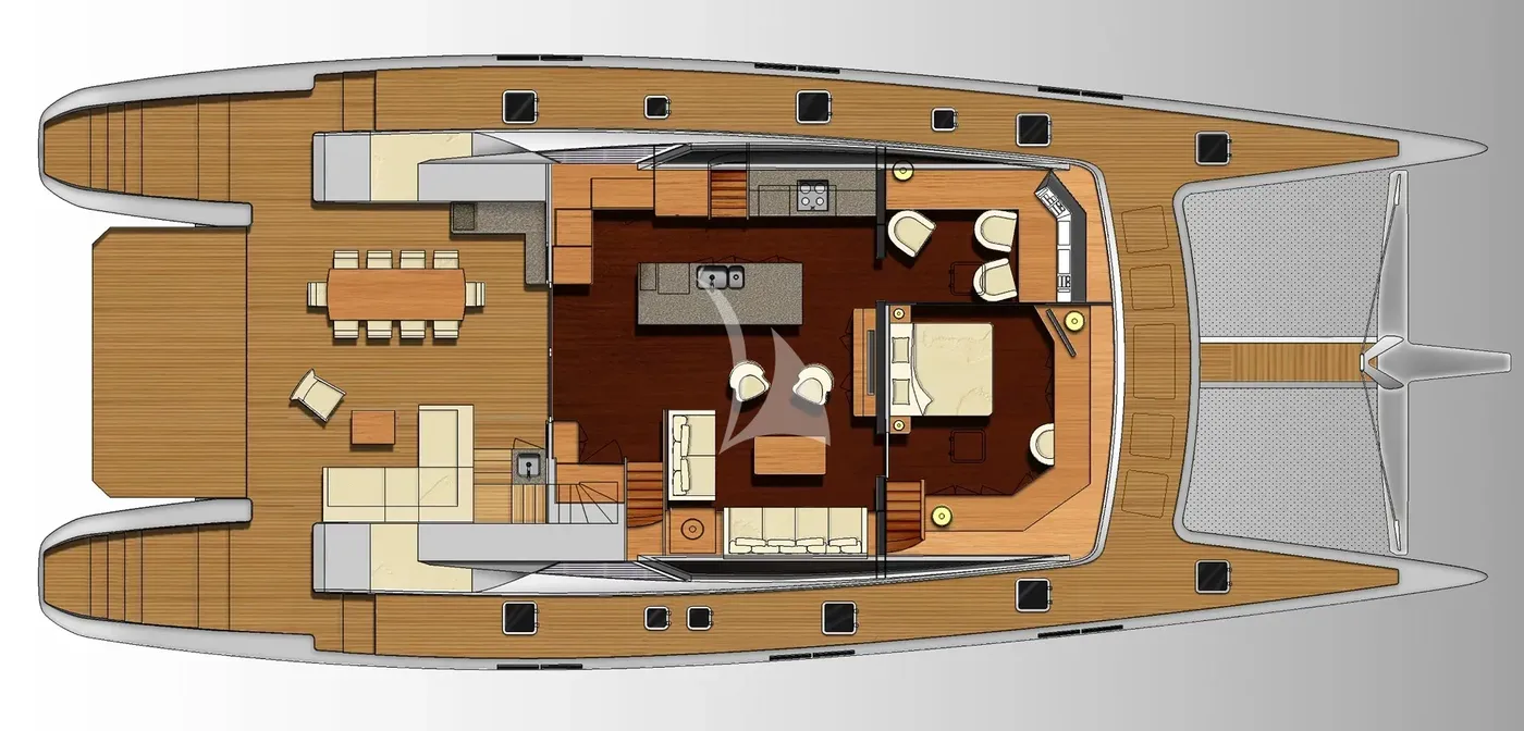 CARTOUCHE, deck plan 2