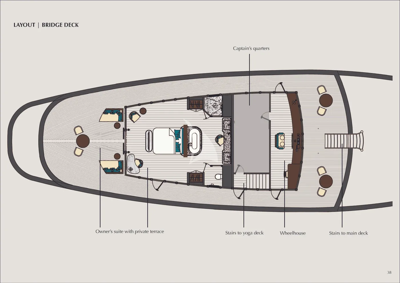 VELA, deck plan 1