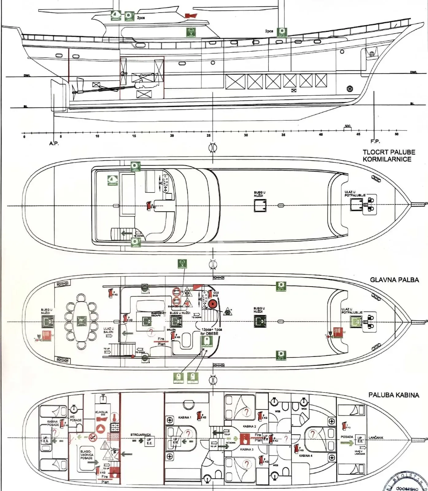 LOTUS, deck plan 1