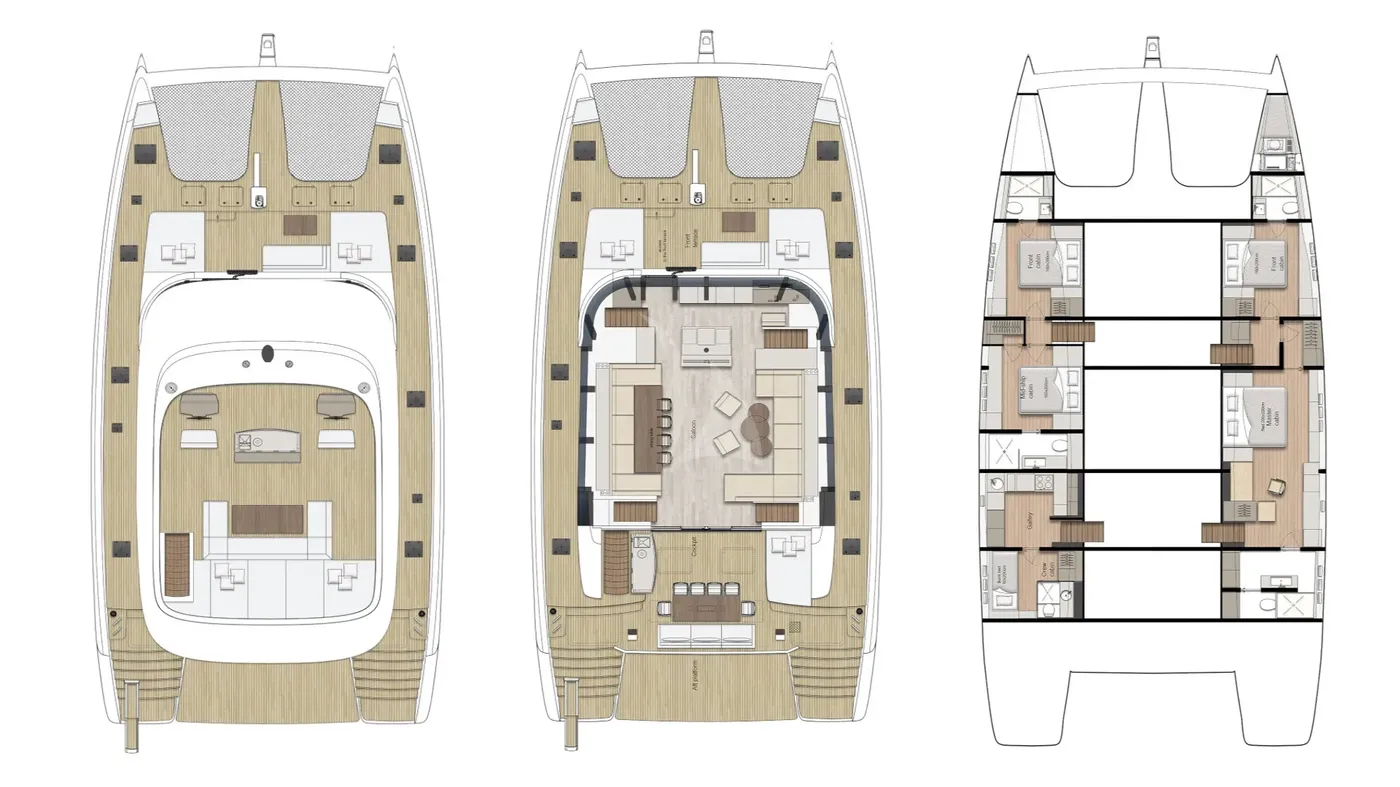 7X, deck plan 1