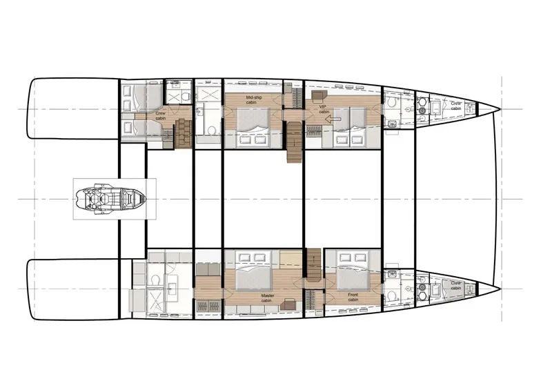 SEIYA, deck plan 3