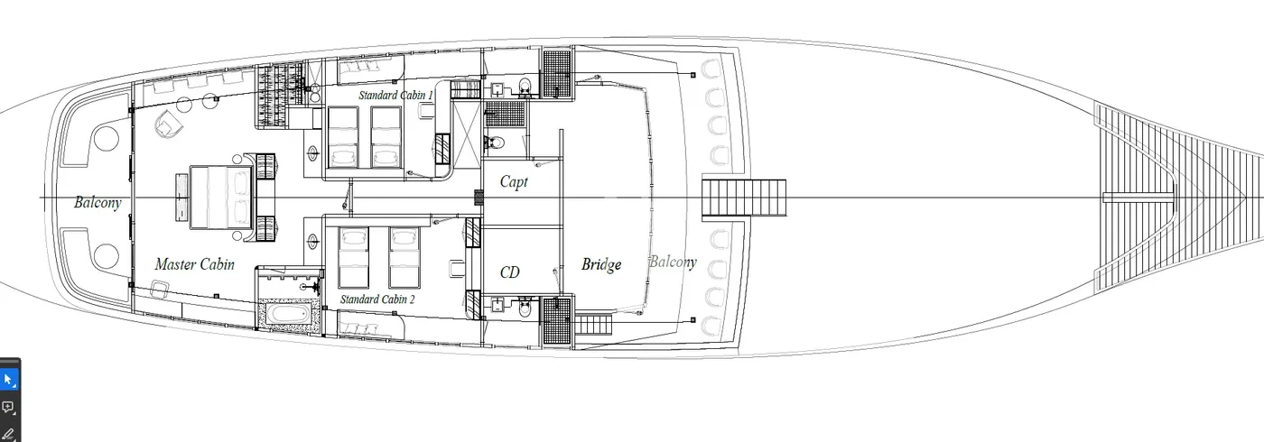 BHAVANA, deck plan 3