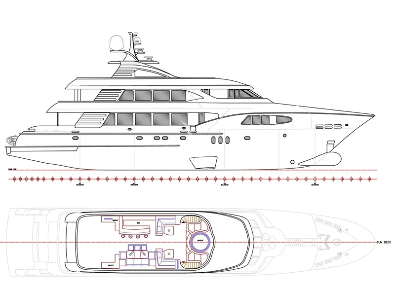 I SEA, deck plan 2