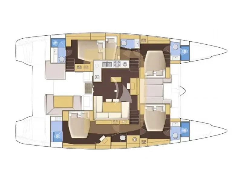 QUEEN OF DIAMONDS, deck plan 1