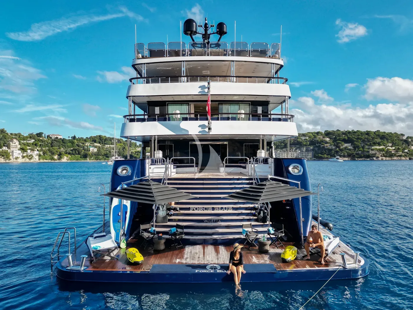 FORCE BLUE, on deck 1