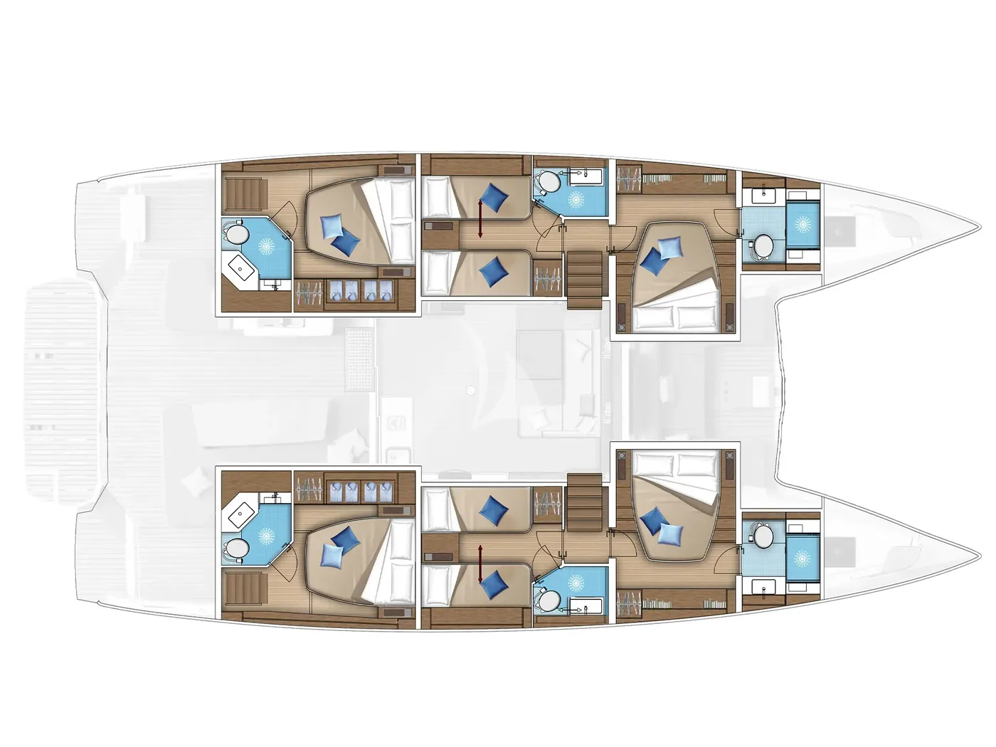 SOFIA, deck plan 1