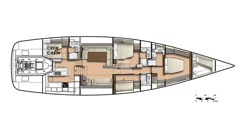 BEAUTIFUL DAY, deck plan 1