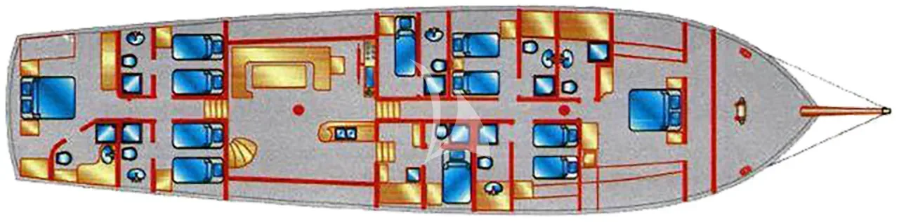ELIANORA, deck plan 2