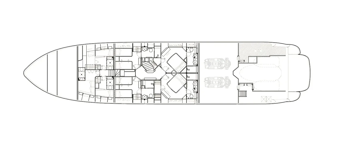 TENACITY, deck plan 3