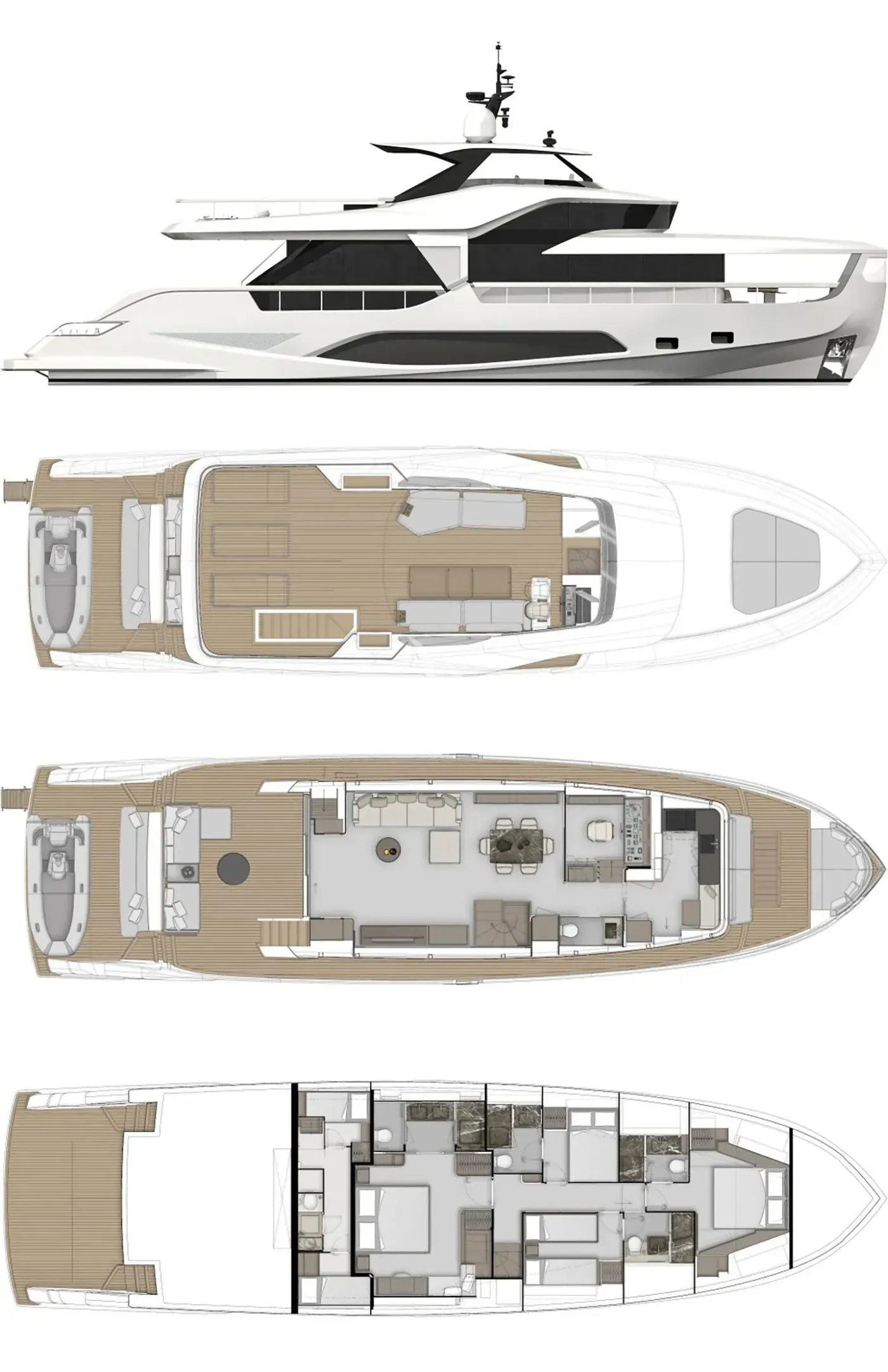 TRILOGY, deck plan 1