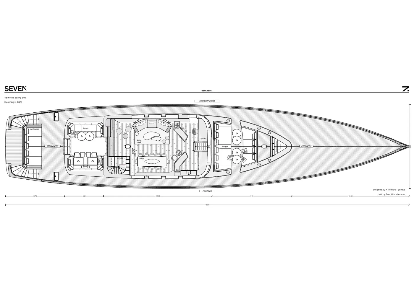 SEVEN, deck plan 1