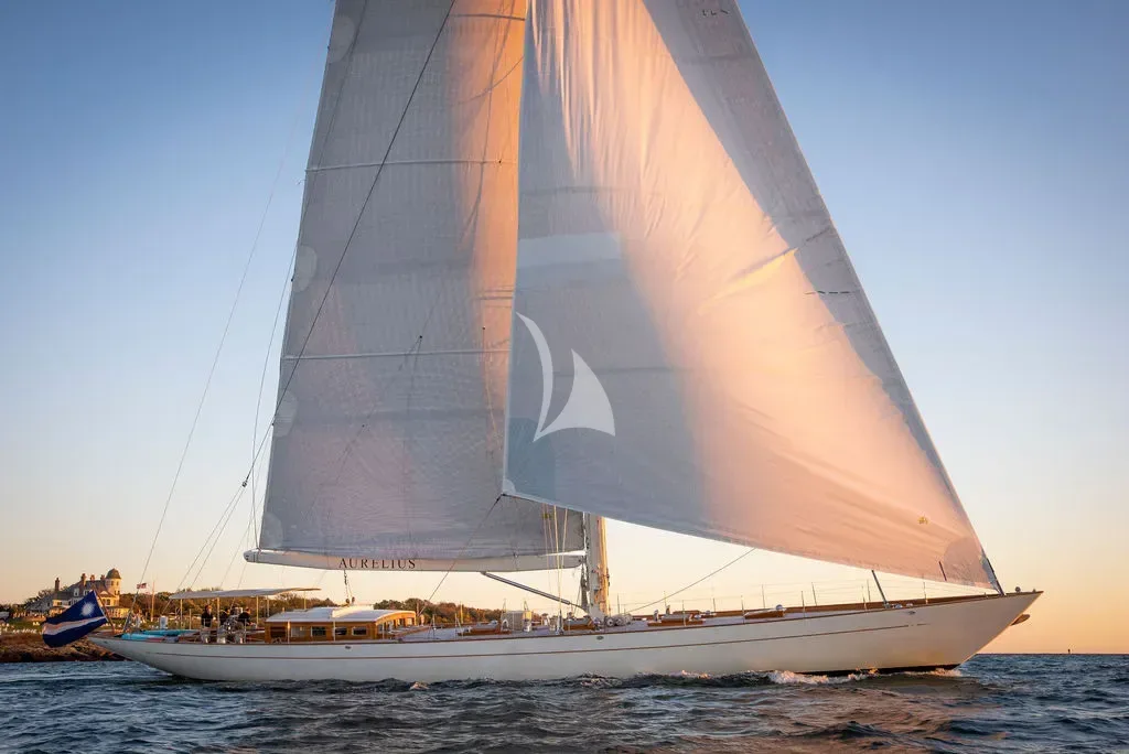AURELIUS 111 at anchor