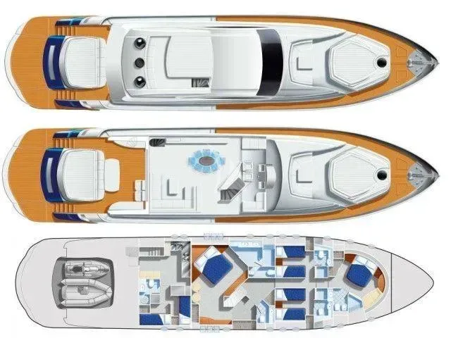 DANZAS, deck plan 2