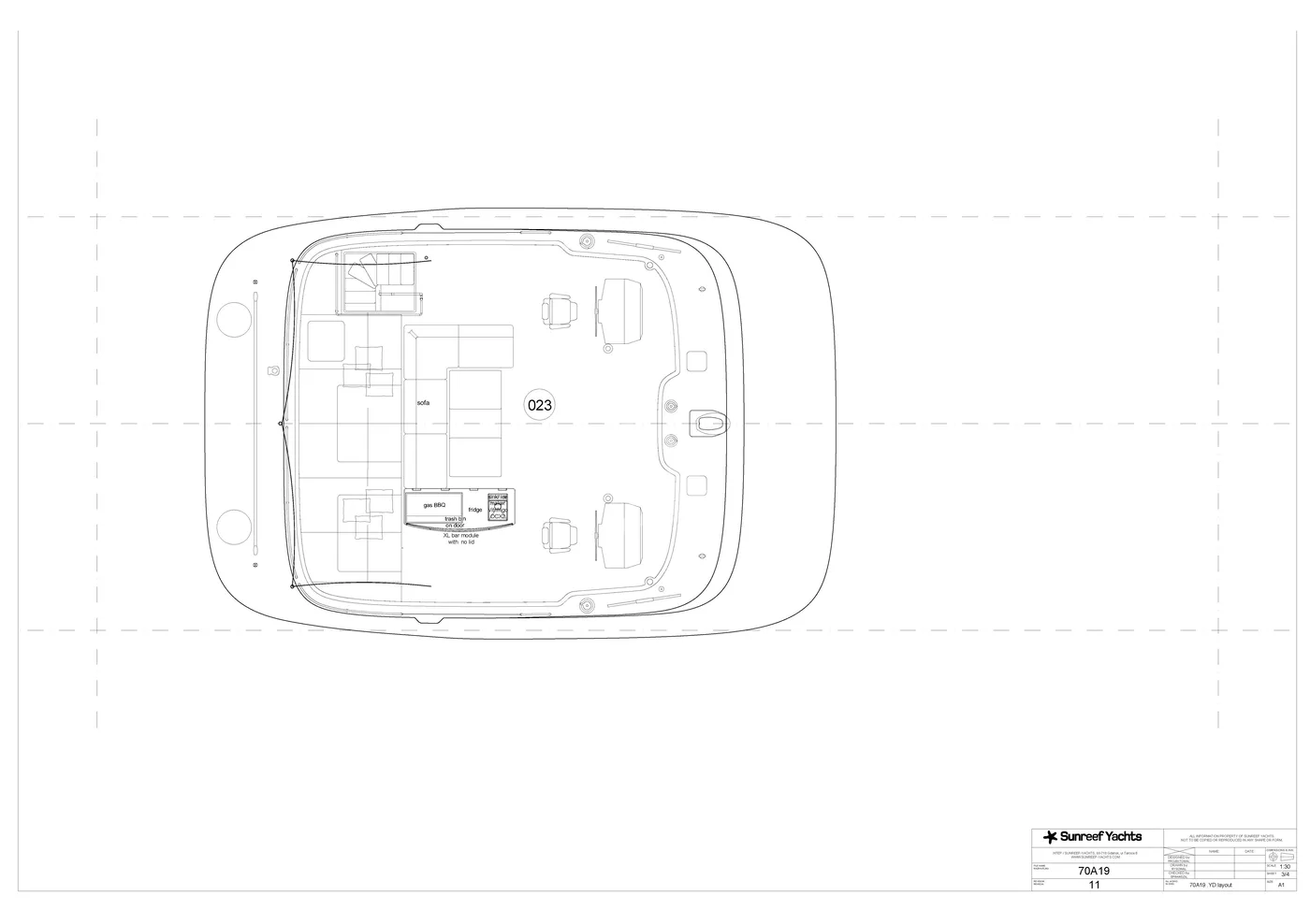SEA BLISS, deck plan 3